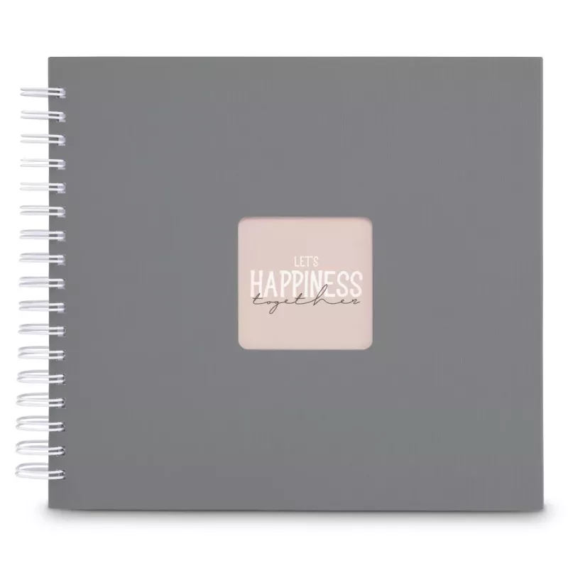 Hama 00009837 nuotraukų albumas Pilkas 50 lapų 10 x 15 Spiralinis įrišimas