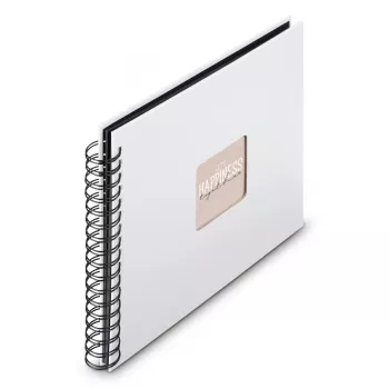 Hama 00009846 nuotraukų albumas Baltas 100 lapų 10 x 15 Spiralinis įrišimas