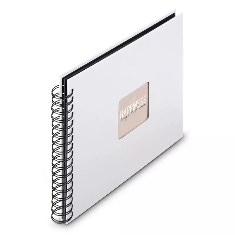 Hama 00009846 nuotraukų albumas Baltas 100 lapų 10 x 15 Spiralinis įrišimas