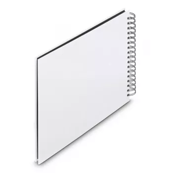 Hama 00009846 nuotraukų albumas Baltas 100 lapų 10 x 15 Spiralinis įrišimas