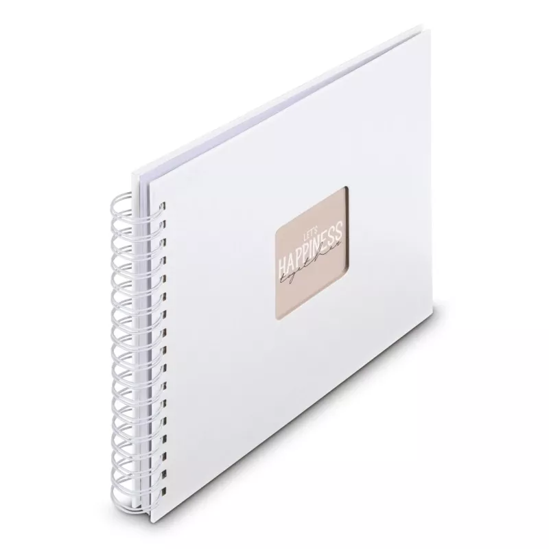 Hama 00009843 nuotraukų albumas Baltas 50 lapų 10 x 15 Spiralinis įrišimas