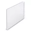 Hama 00009843 nuotraukų albumas Baltas 50 lapų 10 x 15 Spiralinis įrišimas