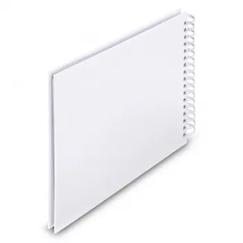 Hama 00009843 nuotraukų albumas Baltas 50 lapų 10 x 15 Spiralinis įrišimas