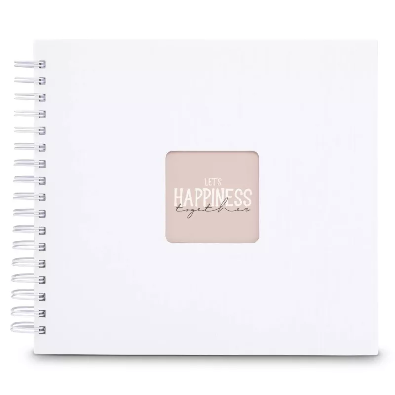 Hama 00009843 nuotraukų albumas Baltas 50 lapų 10 x 15 Spiralinis įrišimas