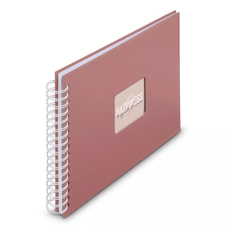Hama 00009855 nuotraukų albumas Terracotta 50 lapų 10 x 15 Spiralinis įrišimas