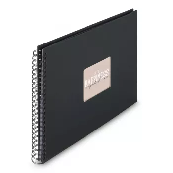 Hama 00009835 nuotraukų albumas Juodas 300 lapų 10 x 15 Spiralinis įrišimas