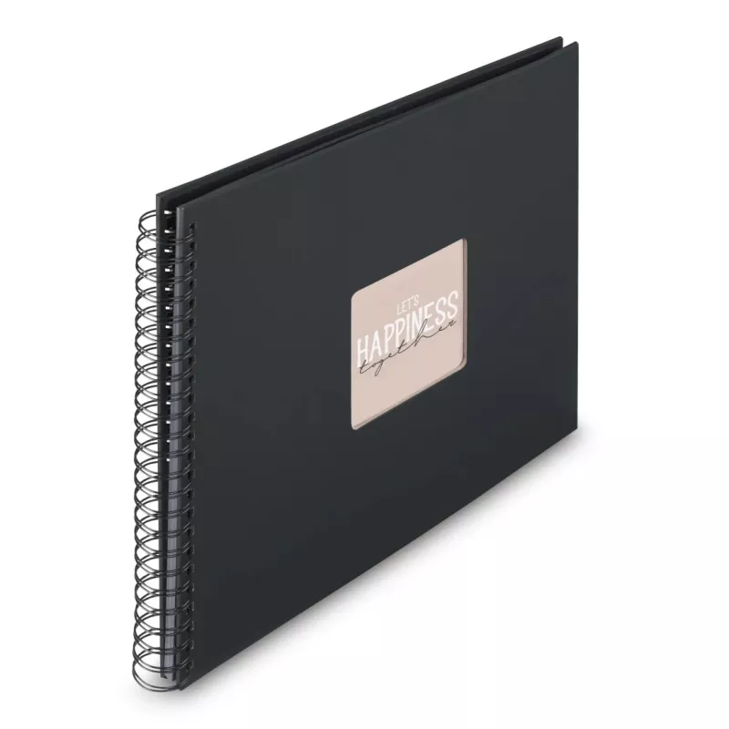Hama 00009835 nuotraukų albumas Juodas 300 lapų 10 x 15 Spiralinis įrišimas