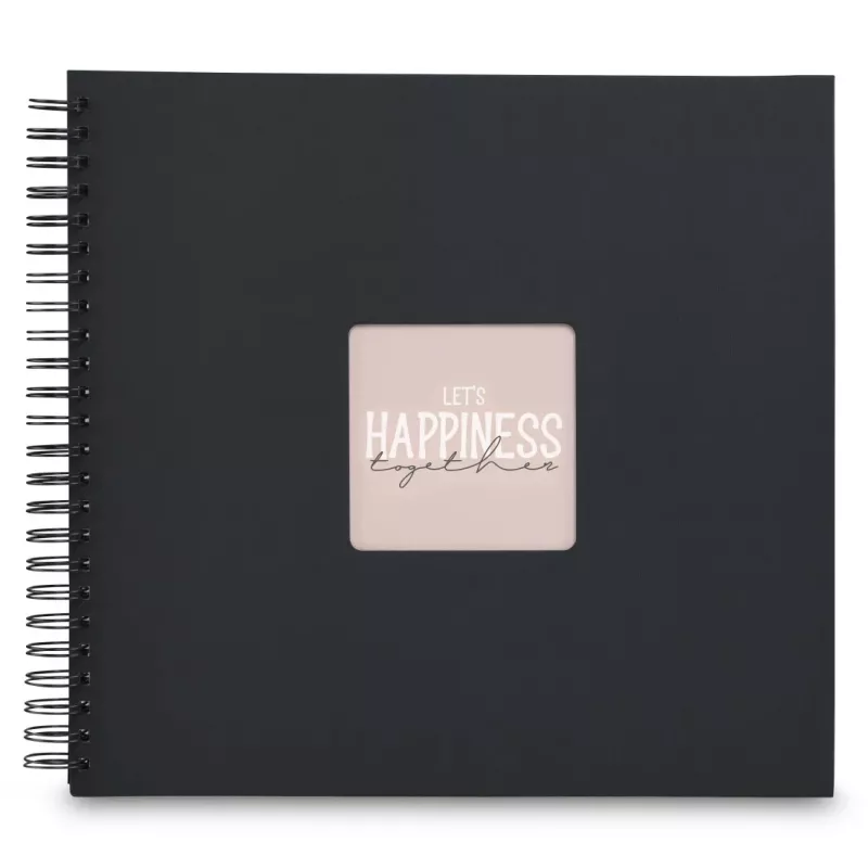 Hama 00009835 nuotraukų albumas Juodas 300 lapų 10 x 15 Spiralinis įrišimas
