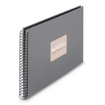 Hama 00009841 fotoalbumas Pilka 50 lapų Spiralinis įrišimas