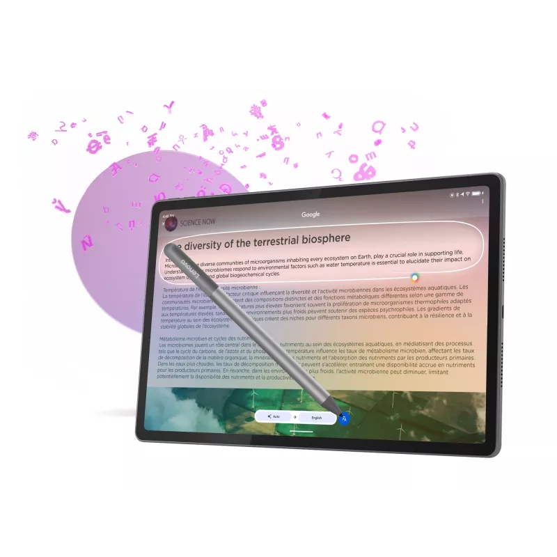 Lenovo Idea Tab Plus Mediatek 256 GB 30,7 cm (12,1 colio) 8 GB Wi-Fi 5 (802.11ac) Android 15 Pilka