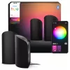 Sieninė lempa Philips Hue Play wall washer — LED 1035 lm, daugiaspalvė, juoda, aliuminis/sintetika, 100–240 V