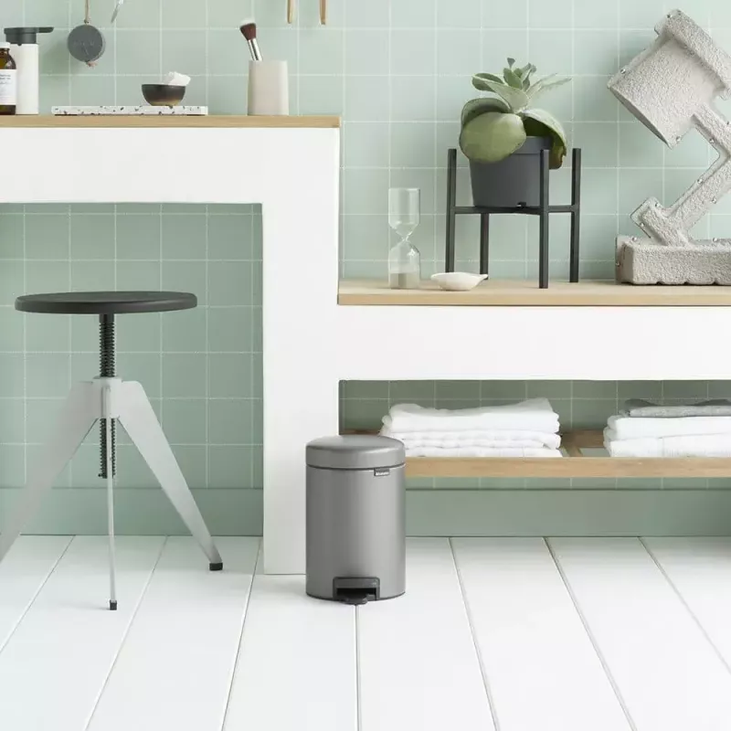 Šiukšliadėžė Brabantia 113246 3 L Apvali Platininė