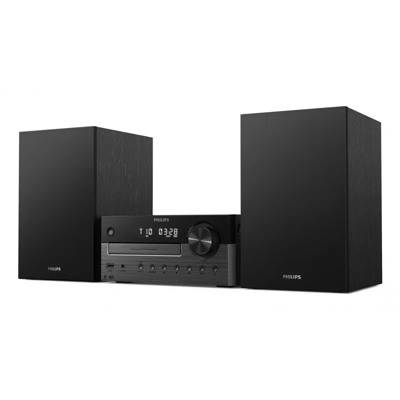 Philips TAM4505M2/12 namų garso sistema Namų garso mikro sistema 80 W Juoda, tamsiai pilka
