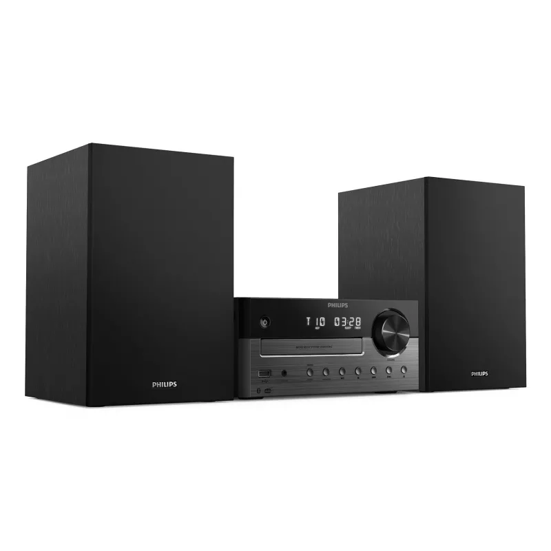 Philips TAM4505M2/12 namų garso sistema Namų garso mikro sistema 80 W Juoda, tamsiai pilka
