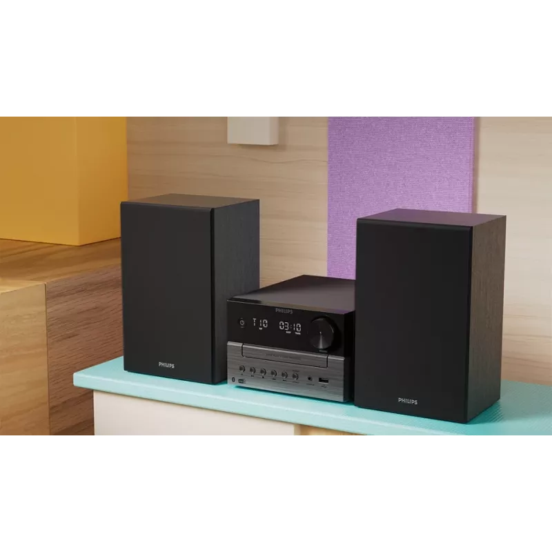 Philips 3000 serijos TAM3505M2/12 namų garso sistema Namų garso mikro sistema 20 W Juoda