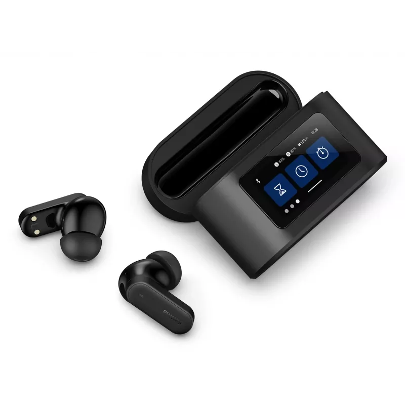 Ausinės Philips TAT6000BK/00 True Wireless Stereo (TWS) Bluetooth Į ausį, 20–20000 Hz, 10 m, Juodos