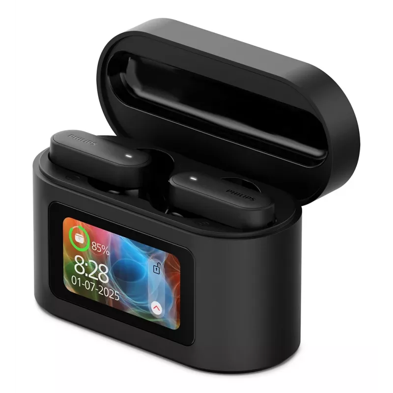 Ausinės Philips TAT6000BK/00 True Wireless Stereo (TWS) Bluetooth Į ausį, 20–20000 Hz, 10 m, Juodos