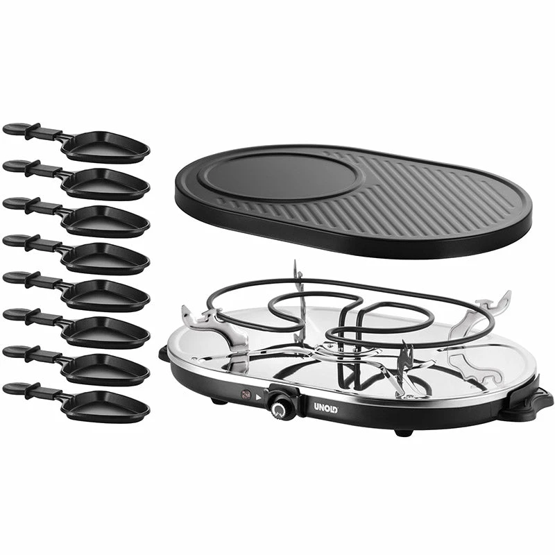 Raclette Grill Unold Raclette Gourmet 1200W 220-240V 50/60Hz