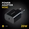 Maitinimo adapteris Intenso W20C 20W USB-C juodas