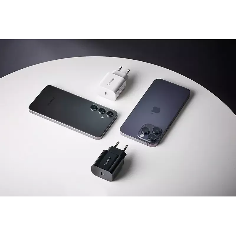 Maitinimo adapteris Intenso W20C 20W USB-C juodas
