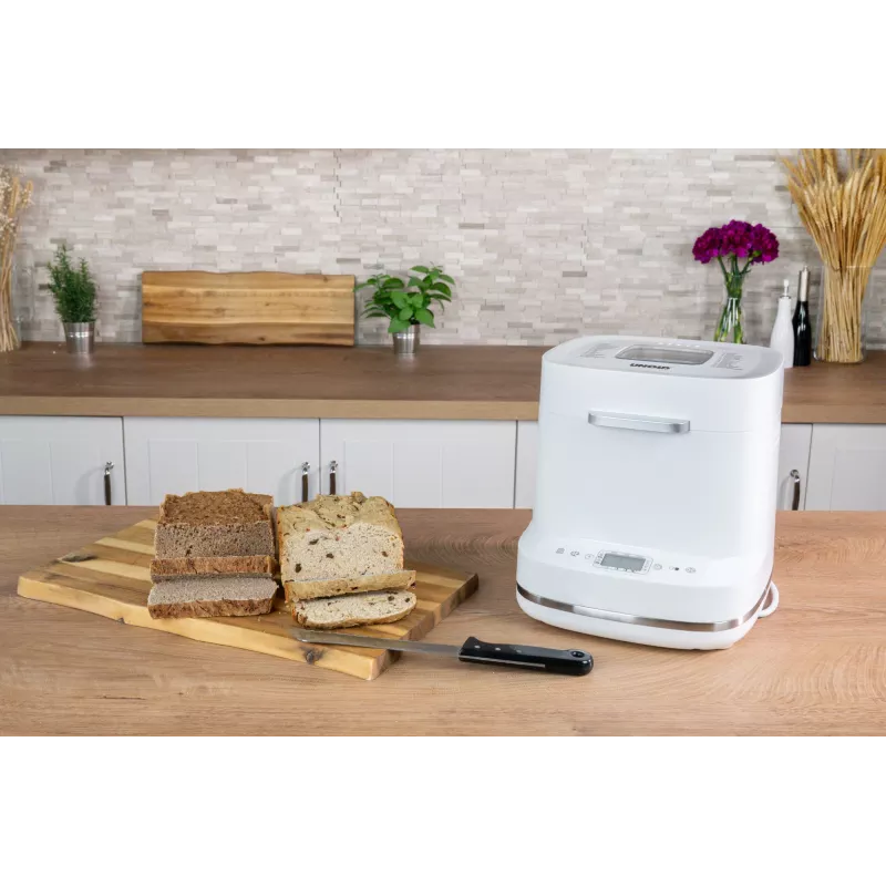 Duonkepė Unold Esge Backmeister Bernd 68120 — 550 W, maks. kepalas 1 kg, balta, plastikinis korpusas
