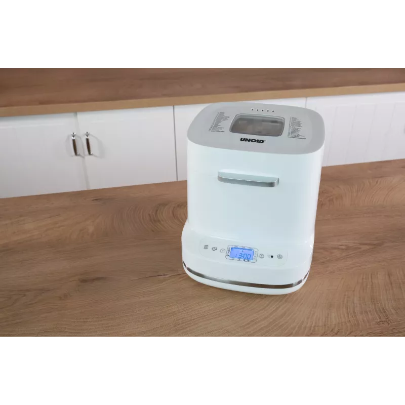 Duonkepė Unold Esge Backmeister Bernd 68120 — 550 W, maks. kepalas 1 kg, balta, plastikinis korpusas