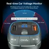 Automobilinis kroviklis Vention 3 prievadų USB (USB-C + 2× USB-A) 30W/18W/5W juodas