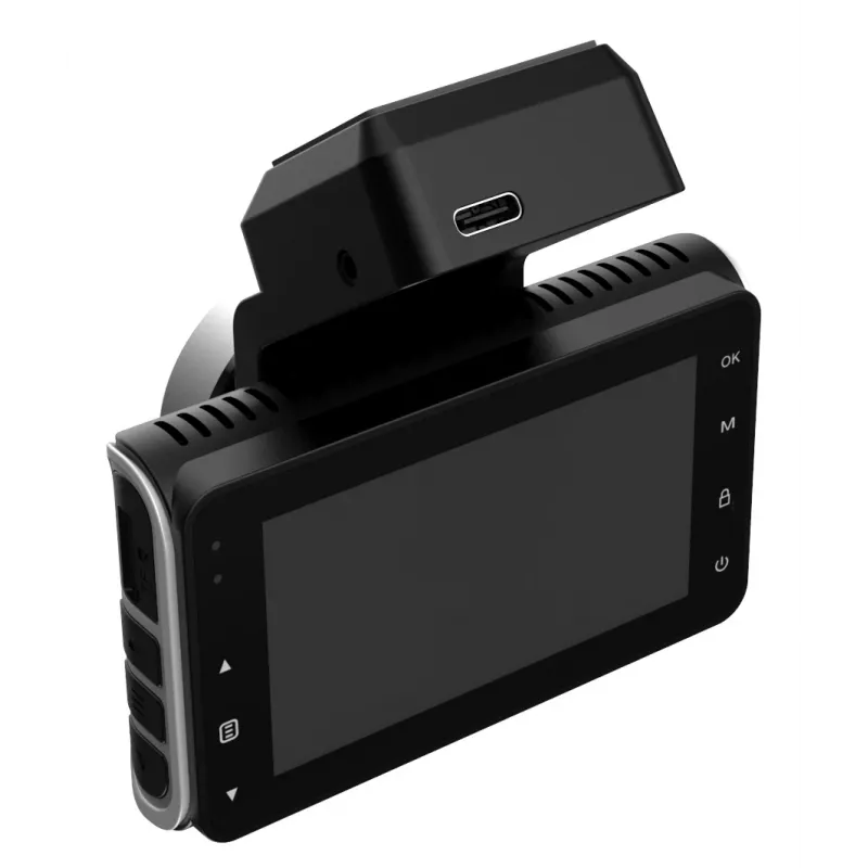 Automobilinis vaizdo registratorius IMOU S800PRO 4K Ultra HD Wi‑Fi DC — 3840×2160, 123° žiūrėjimo kampas, 3″ ekranas, MicroSD iki 256 GB, USB‑C