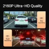 Automobilinis vaizdo registratorius IMOU S800PRO 4K Ultra HD Wi‑Fi DC — 3840×2160, 123° žiūrėjimo kampas, 3″ ekranas, MicroSD iki 256 GB, USB‑C