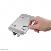 Laptop holder Neomounts NSLS300Sidabrinė 11–17 inch aluminium, height 0–42 mm, width 0–150 mm, depth 0–92 mm, Sidabrinė