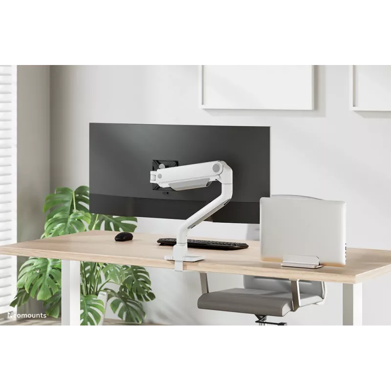 Laptop holder Neomounts NSLS300Sidabrinė 11–17 inch aluminium, height 0–42 mm, width 0–150 mm, depth 0–92 mm, Sidabrinė
