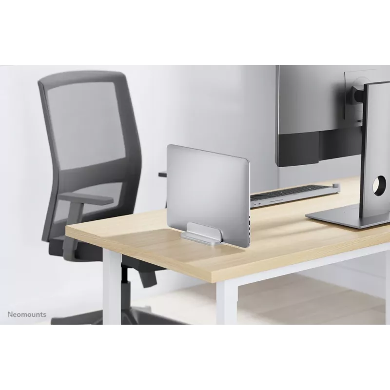 Laptop holder Neomounts NSLS300Sidabrinė 11–17 inch aluminium, height 0–42 mm, width 0–150 mm, depth 0–92 mm, Sidabrinė