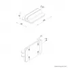 Laptop holder Neomounts NSLS300Sidabrinė 11–17 inch aluminium, height 0–42 mm, width 0–150 mm, depth 0–92 mm, Sidabrinė