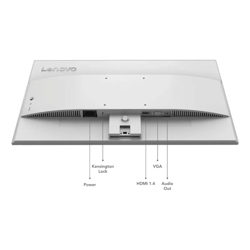 Kompiuterio monitorius Lenovo L24-4C 23,8 colio (60,5 cm) Full HD 1920×1080 IPS LCD, 6 ms, 178° žiūrėjimo kampai, įmontuoti garsiakalbiai, VESA, pilka