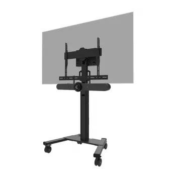Videobar laikiklis Neomounts AV30-500BL 43–110 colių ekranams — VESA iki 600×400, maks. 10 kg, plotis 900 mm