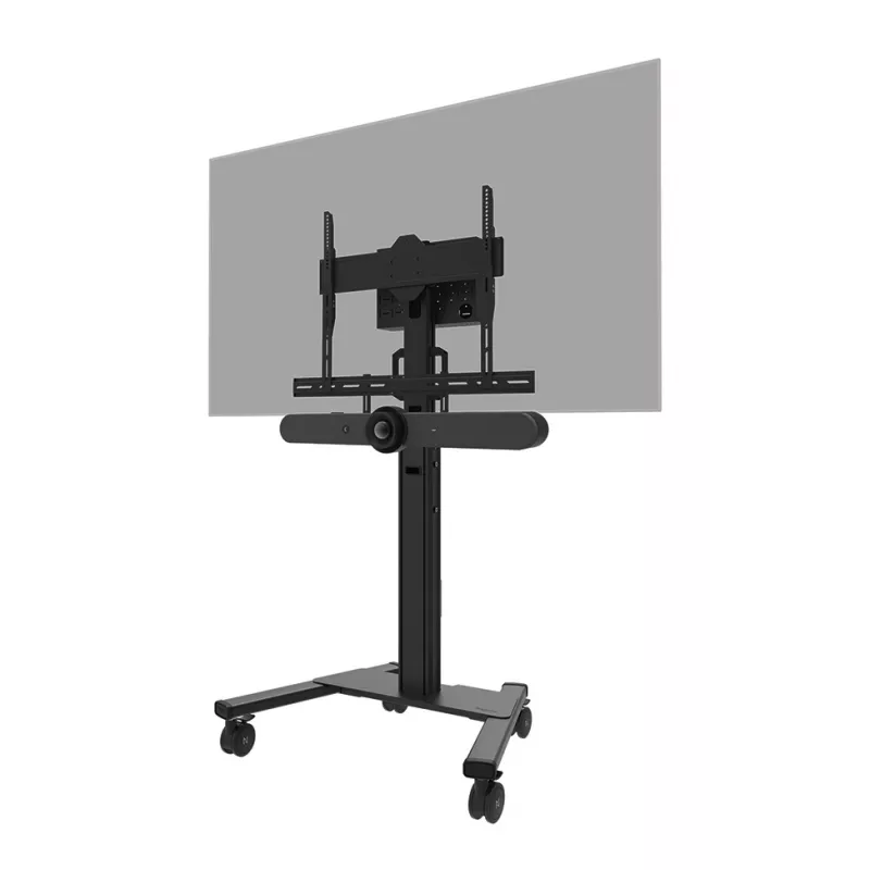 Videobar laikiklis Neomounts AV30-500BL 43–110 colių ekranams — VESA iki 600×400, maks. 10 kg, plotis 900 mm