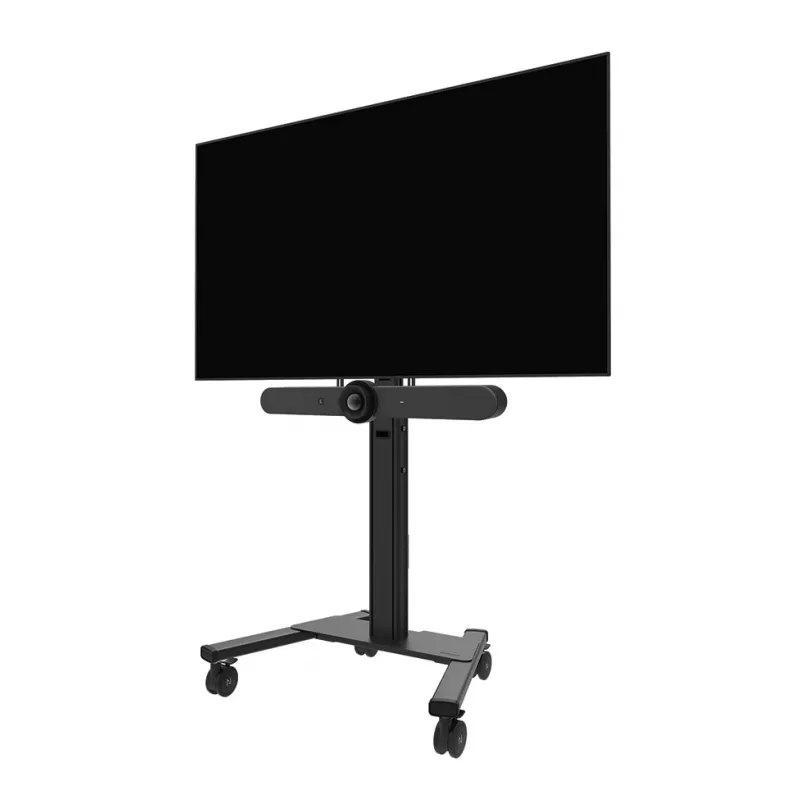 Videobar laikiklis Neomounts AV30-500BL 43–110 colių ekranams — VESA iki 600×400, maks. 10 kg, plotis 900 mm