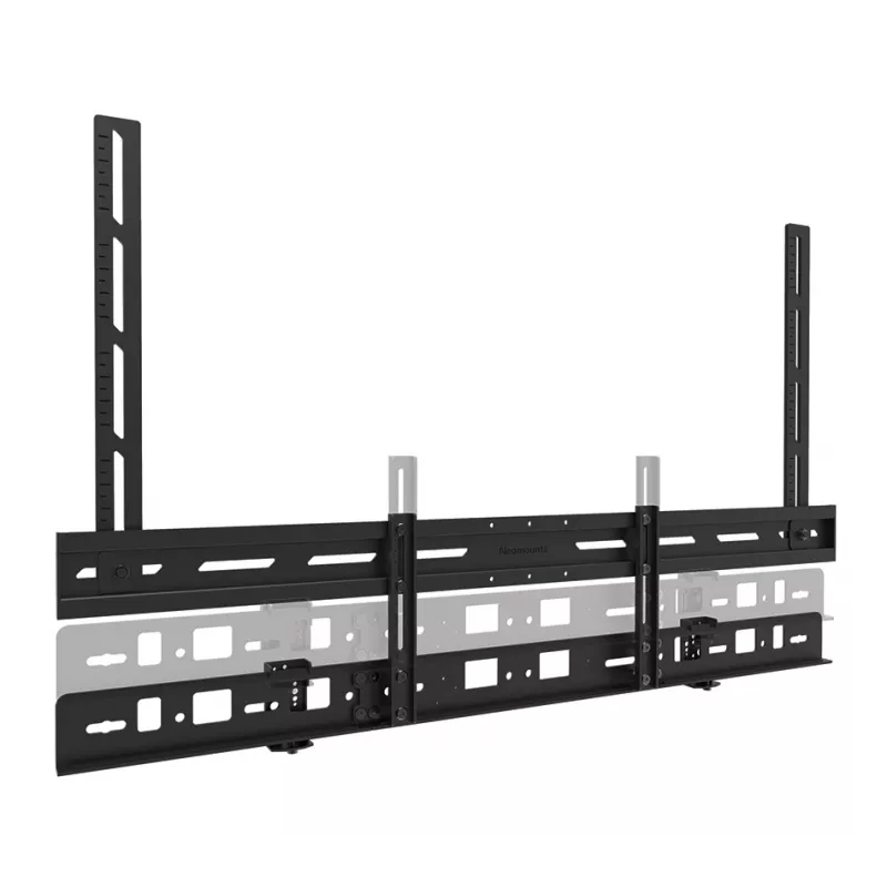 Videobar laikiklis Neomounts AV30-500BL 43–110 colių ekranams — VESA iki 600×400, maks. 10 kg, plotis 900 mm