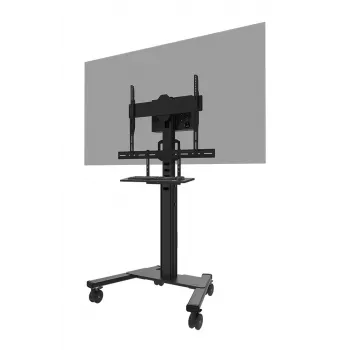 Lentyninis klaviatūros rinkinys Neomounts AV40-500BL 43–110 colių ekranams, VESA iki 600x400, maks. apkrova 2,5 kg, 900×279×640 mm