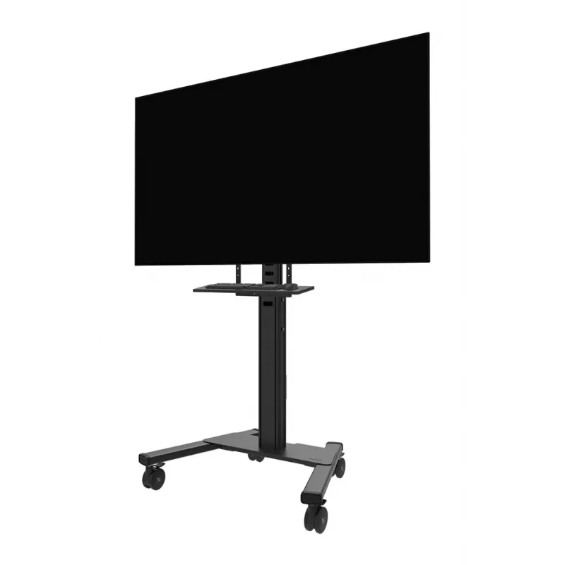 Lentyninis klaviatūros rinkinys Neomounts AV40-500BL 43–110 colių ekranams, VESA iki 600x400, maks. apkrova 2,5 kg, 900×279×640 mm