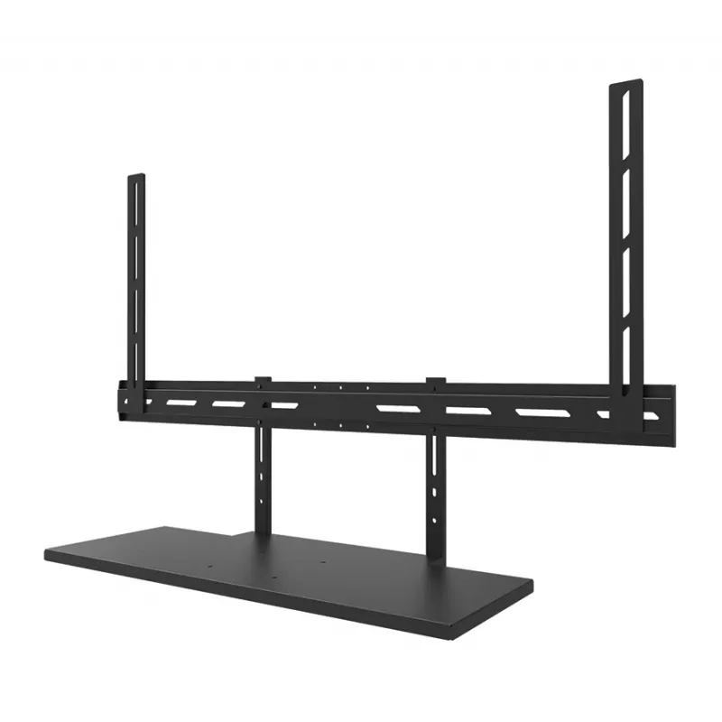 Lentyninis klaviatūros rinkinys Neomounts AV40-500BL 43–110 colių ekranams, VESA iki 600x400, maks. apkrova 2,5 kg, 900×279×640 mm