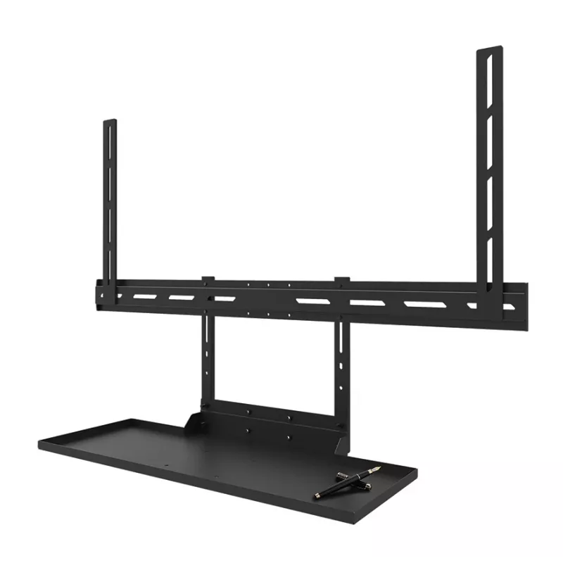 Lentyninis klaviatūros rinkinys Neomounts AV40-500BL 43–110 colių ekranams, VESA iki 600x400, maks. apkrova 2,5 kg, 900×279×640 mm