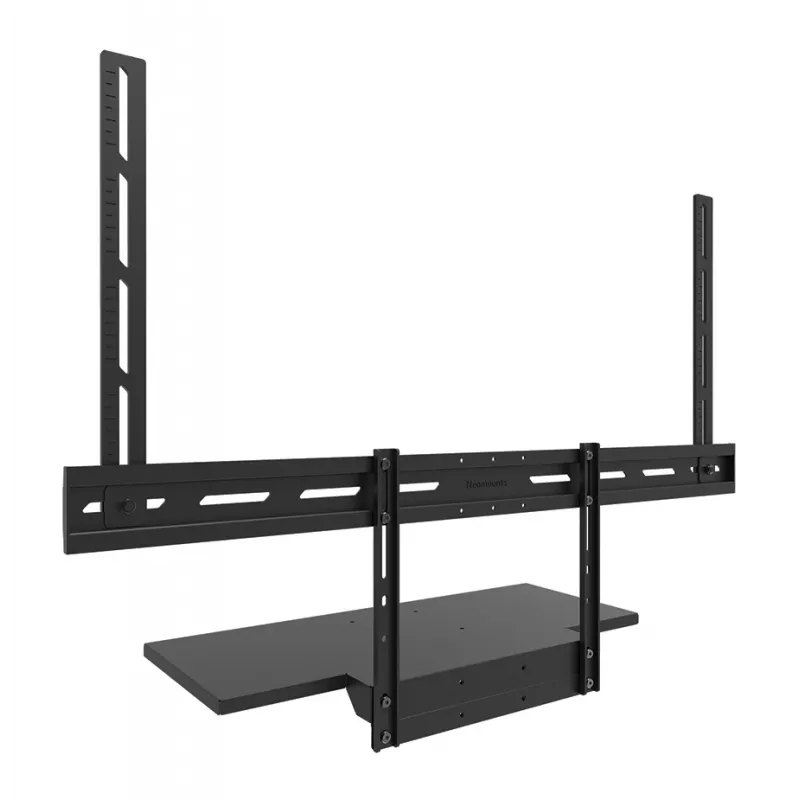 Lentyninis klaviatūros rinkinys Neomounts AV40-500BL 43–110 colių ekranams, VESA iki 600x400, maks. apkrova 2,5 kg, 900×279×640 mm