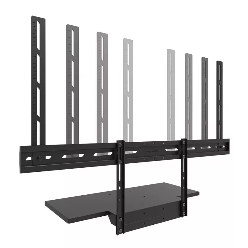 Lentyninis klaviatūros rinkinys Neomounts AV40-500BL 43–110 colių ekranams, VESA iki 600x400, maks. apkrova 2,5 kg, 900×279×640 mm