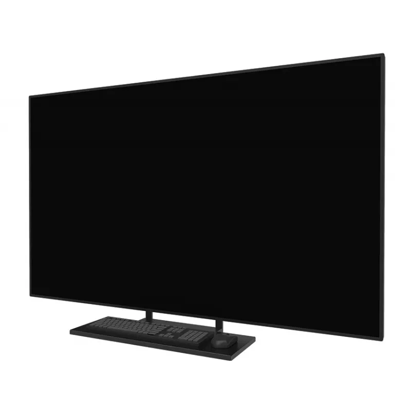 Lentyninis klaviatūros rinkinys Neomounts AV40-500BL 43–110 colių ekranams, VESA iki 600x400, maks. apkrova 2,5 kg, 900×279×640 mm
