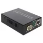 Medijos keitiklis DeLOCK 1000Base-T į SFP 1000 Mbit/s juodas
