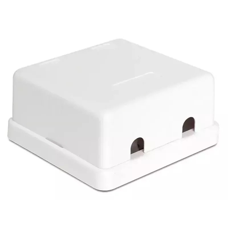 Laido jungtis DeLOCK 86207 2x Keystone balta