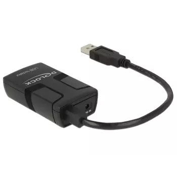 USB kabelis DeLOCK 62588 0,15 m USB A juodas