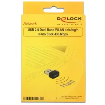 Tinklo plokštė DeLOCK 12461 WLAN 433 Mbit/s