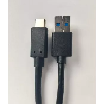 USB laidas Helos 181542 USB 3.2 Gen 2 1 m USB A USB C juodas